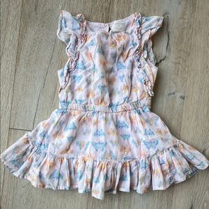 Crewcuts 2T Butterfly Print Dress